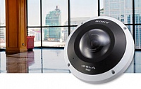 Премьера Sony — вандалозащищенная камера с 360° обзором, разрешением 5 MP и 11 вариантами отображения видео